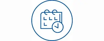 clock and calendar icon