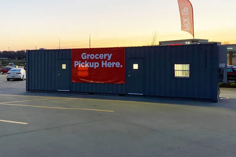 SCMO Retail grocery pickup kiosk