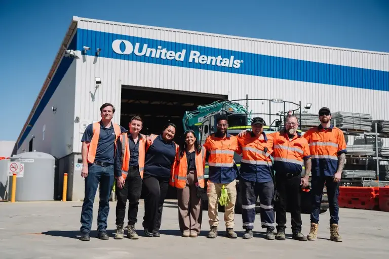 United Rental photo shoot day 2  june 202529