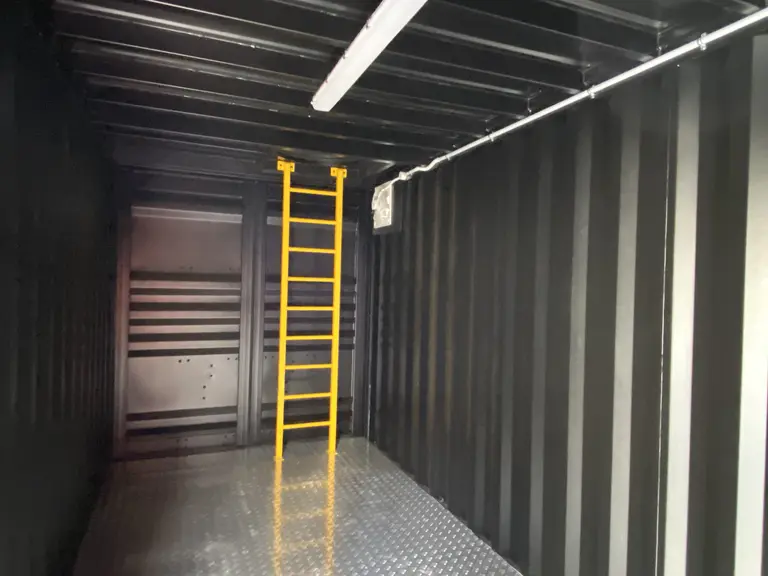Interior of Training Facility with Internal Stairs