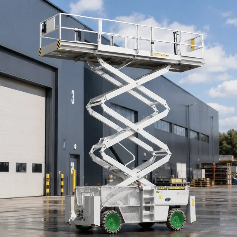 43ft Electric Rough Terrain Scissor Lift
