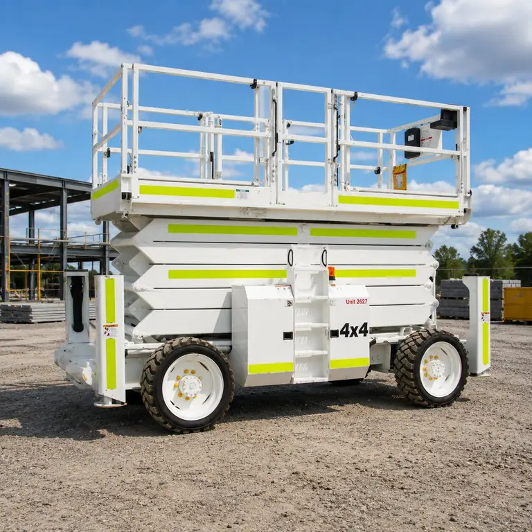 53ft Diesel Rough Terrain Scissor Lift