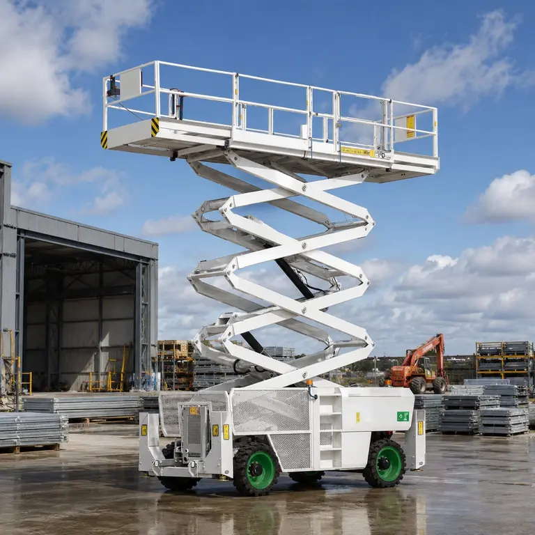 53ft Electric Rough Terrain Scissor Lift