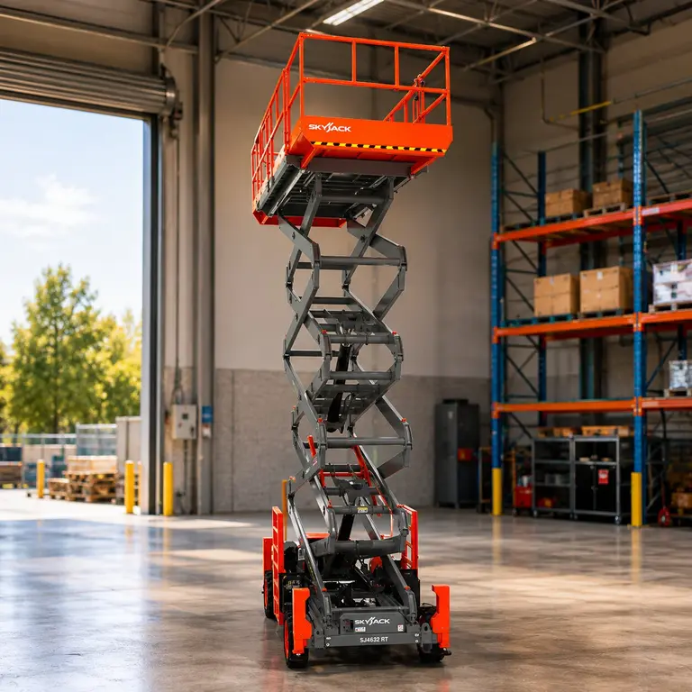 64ft Diesel Rough Terrain Scissor Lift