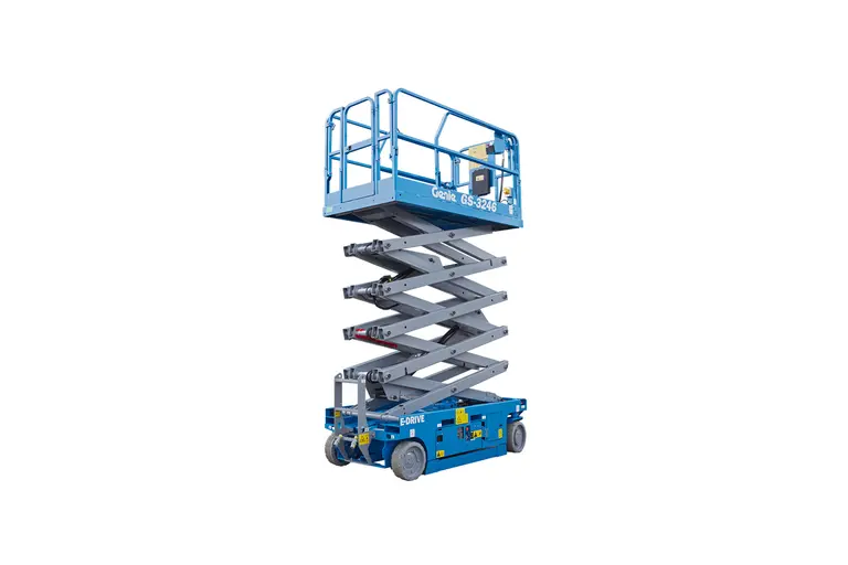 Blue genie scissor lift