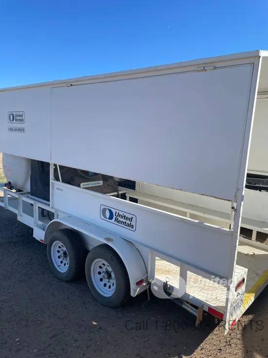 2016 Brock's Trailers 16' COOLING Evaporative Cooling Fan