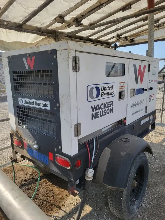 2023 Wacker Neuson G50 T4F Diesel Generator