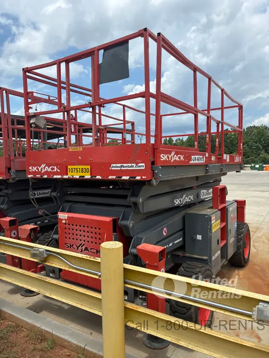2018 Skyjack SJ8841RT Rough Terrain Scissor Lift