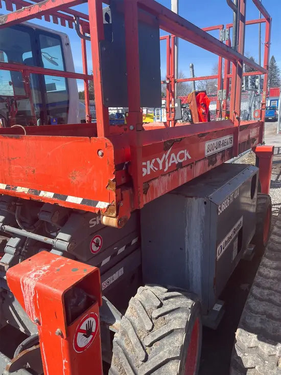 2019 Skyjack SJ6826RT Rough Terrain Scissor Lift