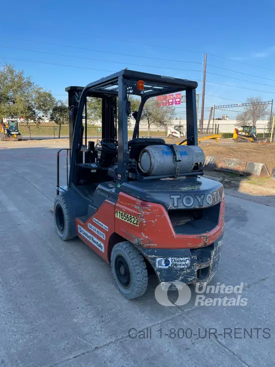 2023 Toyota 50-8FGU25 LP Warehouse Forklift