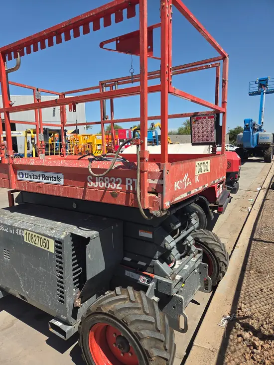 2018 Skyjack SJ6832RT Rough Terrain Scissor Lift