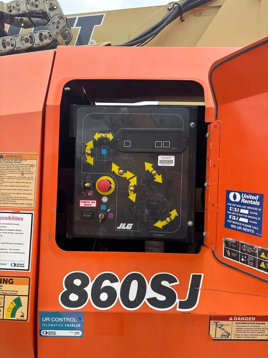2018 JLG 860SJ Boom Lift