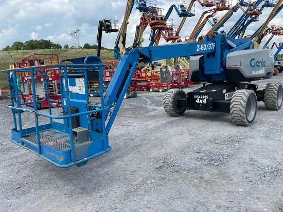 2016 Genie Z-60/37FE Articulating Boom Lift