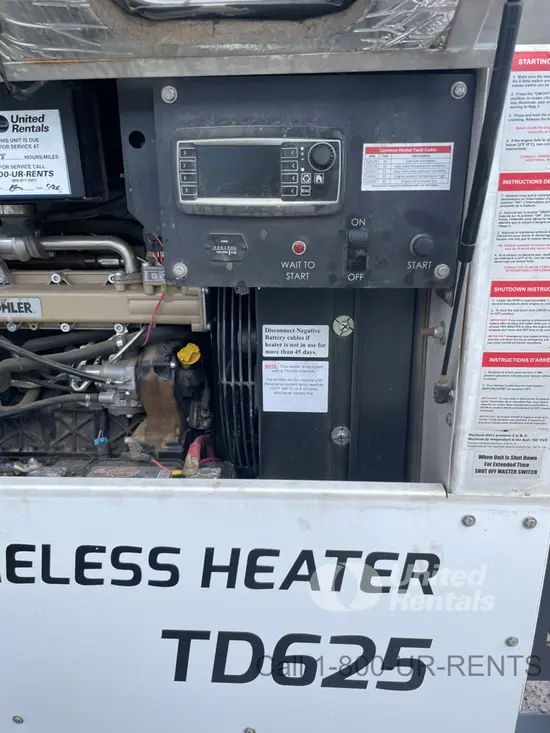 2022 Therm Dynamics TD625-200K HS Diesel Heater