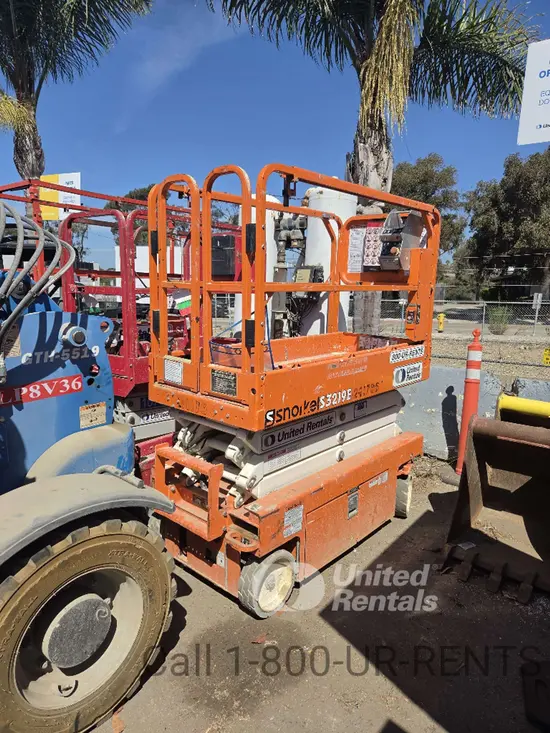 2019 Snorkel S3219E Scissor Lift
