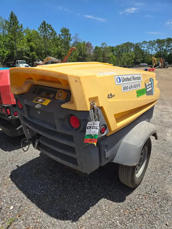 2018 Atlas Copco XAS185KD7 T4F Air Compressor
