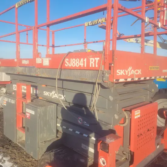 2018 Skyjack SJ8841RT Rough Terrain Scissor Lift