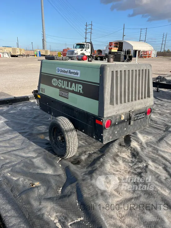 2018 Sullair 185DPQ-KU-T3 Air Compressor