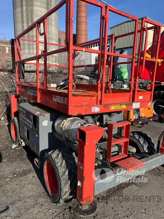 2020 Skyjack SJ6826RT Rough Terrain Scissor Lift