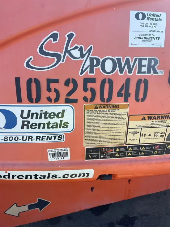 2016 JLG 600AJ Articulating Boom Lift