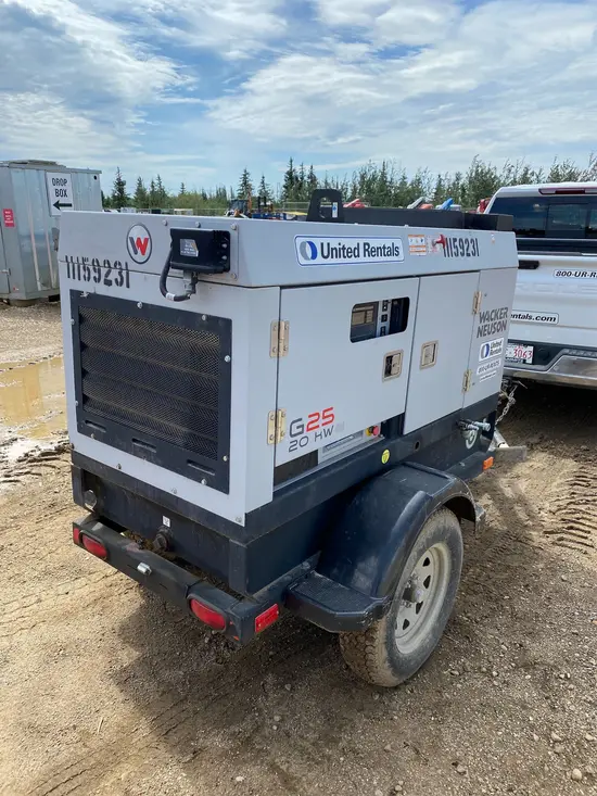 2021 Wacker Neuson G25 T4F Diesel Generator