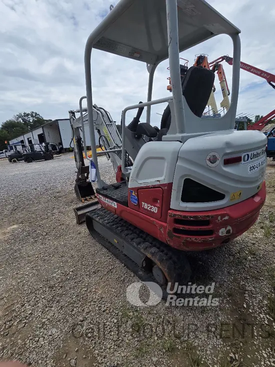 2021 Takeuchi TB230 Mini Excavator