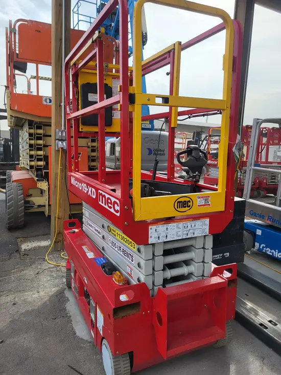 2021 MEC MICRO 19-XD Scissor Lift