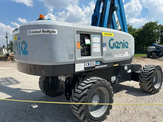 2017 Genie S-80X Boom Lift