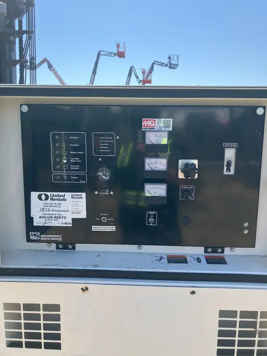 2022 Multiquip DCA40SSKU4F Diesel Generator