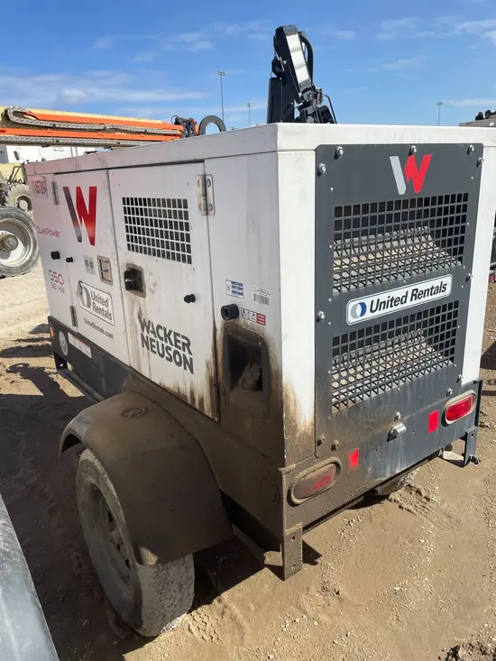 2023 Wacker Neuson G50 T4F 600V Diesel Generator