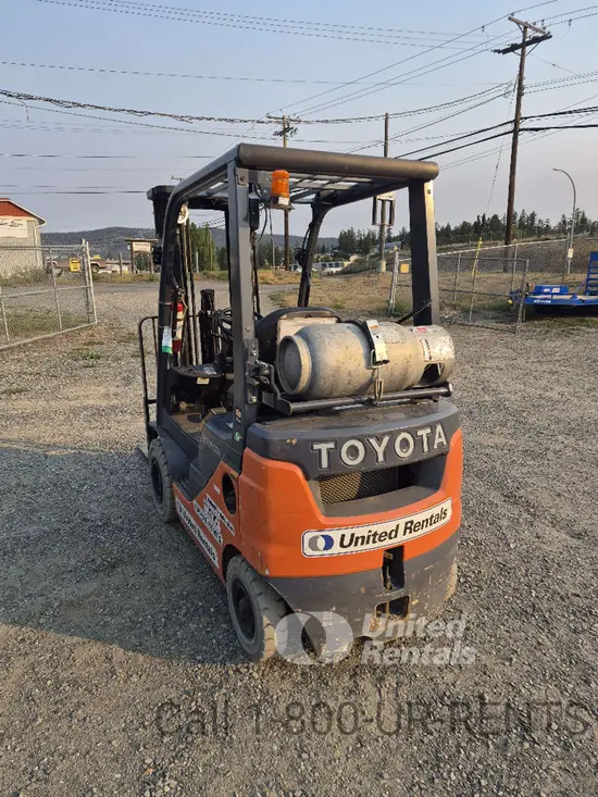 2021 Toyota 8FGU15 Warehouse Forklift