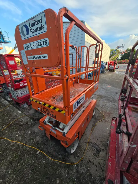 2021 Snorkel S3219E Scissor Lift
