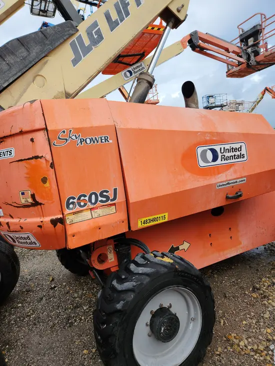 2017 JLG 660SJ Boom Lift