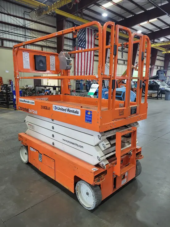 2018 Snorkel S4726E Scissor Lift