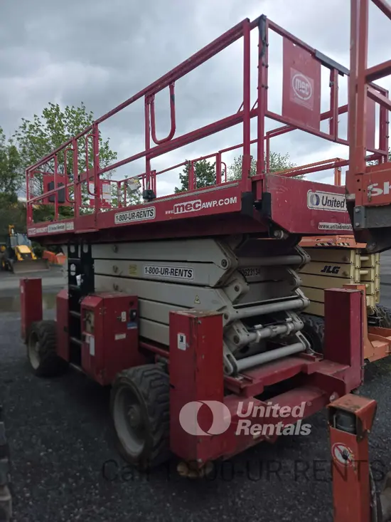 2017 MEC 6092RT Rough Terrain Scissor Lift
