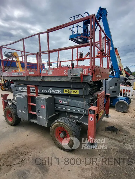 2017 Skyjack SJ8841RT Rough Terrain Scissor Lift