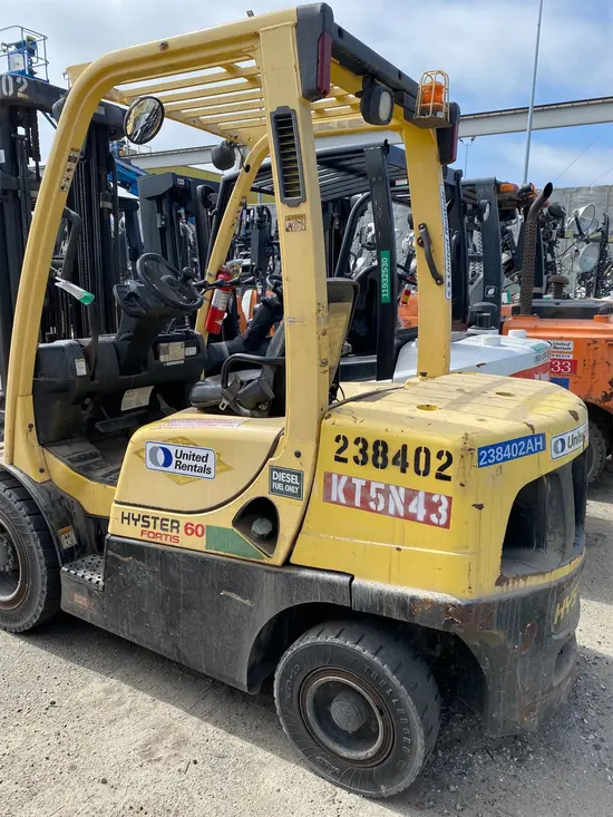 2019 HYSTER H60FT Warehouse Forklift