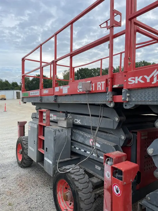 2019 Skyjack SJ8841RT Rough Terrain Scissor Lift