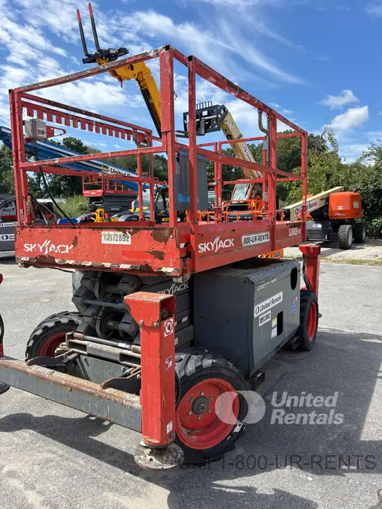 2019 Skyjack SJ6826RT Rough Terrain Scissor Lift