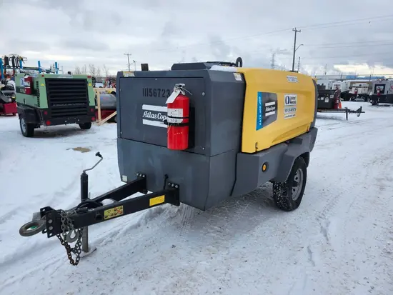 2021 Atlas Copco XATS 400 JD8FT4 Air Compressor