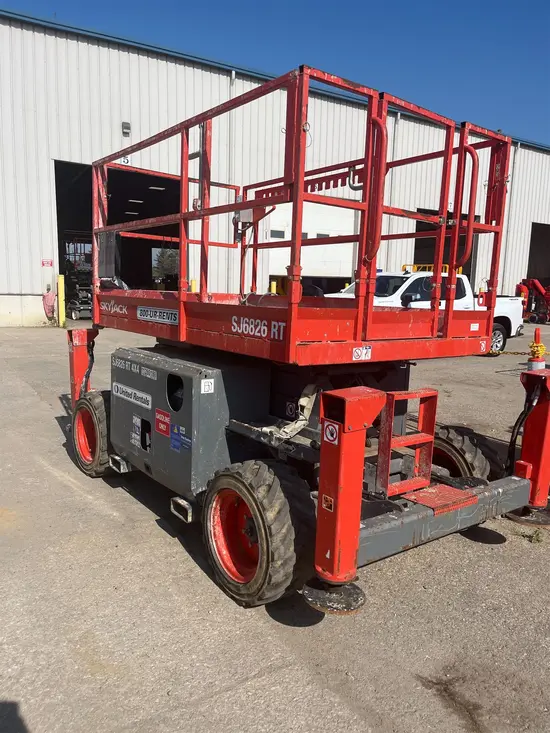 2021 Skyjack SJ6826RT Rough Terrain Scissor Lift