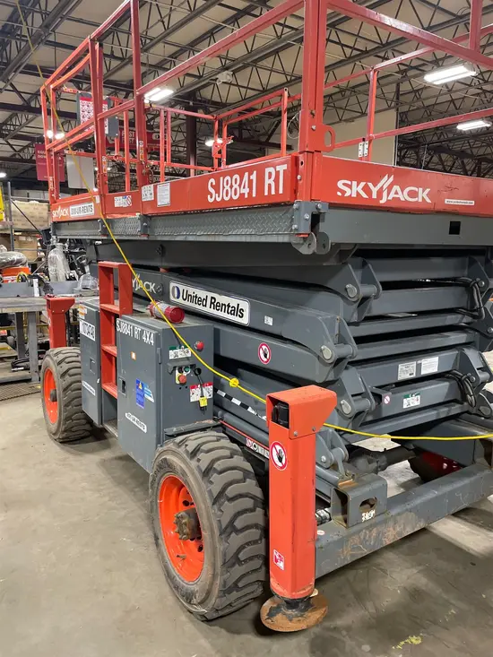 2018 Skyjack SJ8841RT Rough Terrain Scissor Lift