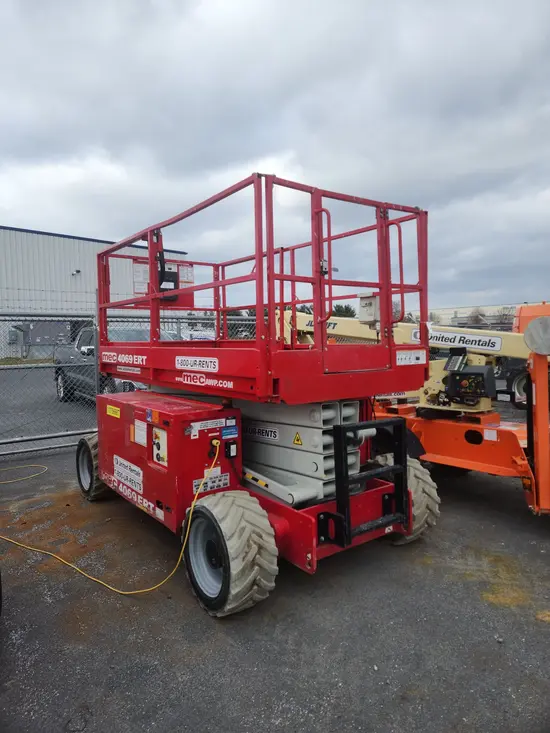 2018 MEC 4069ERT Scissor Lift