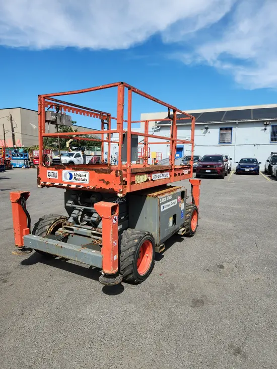 2017 Skyjack SJ6826RT Rough Terrain Scissor Lift