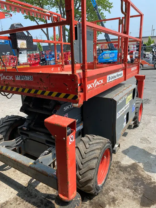 2020 Skyjack SJ6826RT Rough Terrain Scissor Lift