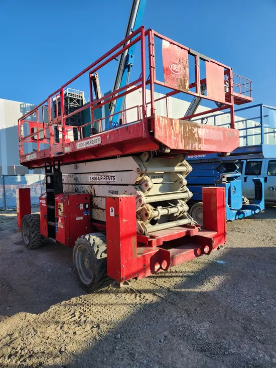 2017 MEC 6092RT Rough Terrain Scissor Lift