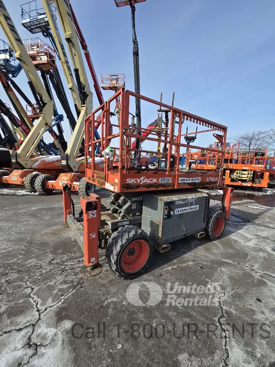 2019 Skyjack SJ6826RT Rough Terrain Scissor Lift
