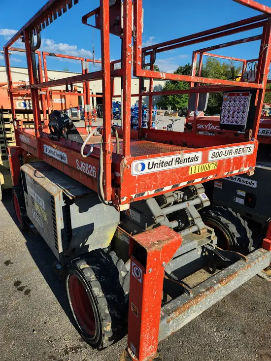 2020 Skyjack SJ6826RT Rough Terrain Scissor Lift