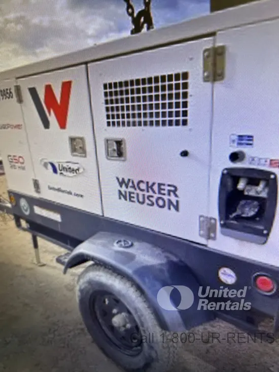 2023 Wacker Neuson G50 T4F Diesel Generator