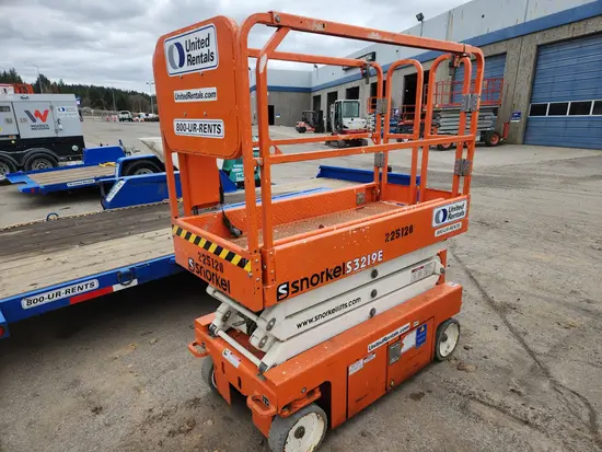 2019 Snorkel S3219E Scissor Lift